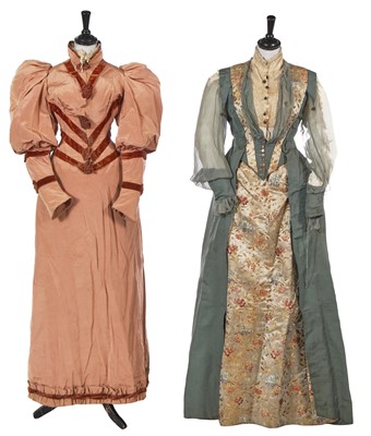 Lot 812 - Two late Victorian dresses
