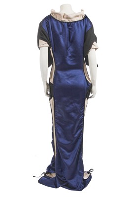 Lot 351 - A Vivienne Westwood blue silk satin dress, 'Street Theatre' collection, Spring-Summer 2003