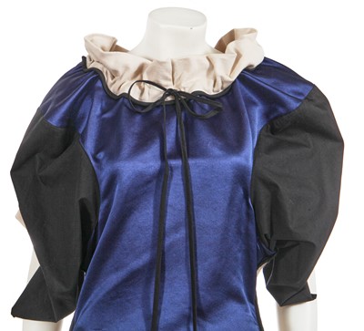 Lot 351 - A Vivienne Westwood blue silk satin dress, 'Street Theatre' collection, Spring-Summer 2003