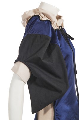 Lot 351 - A Vivienne Westwood blue silk satin dress, 'Street Theatre' collection, Spring-Summer 2003