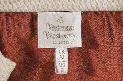 Lot 351 - A Vivienne Westwood blue silk satin dress, 'Street Theatre' collection, Spring-Summer 2003