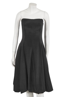 Lot 409 - A Yohji Yamamoto black silk dress, probably Autumn-Winter 2007-08