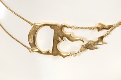 Lot 247 - A Christian Dior by John Galliano gilt choker necklace, 2000s