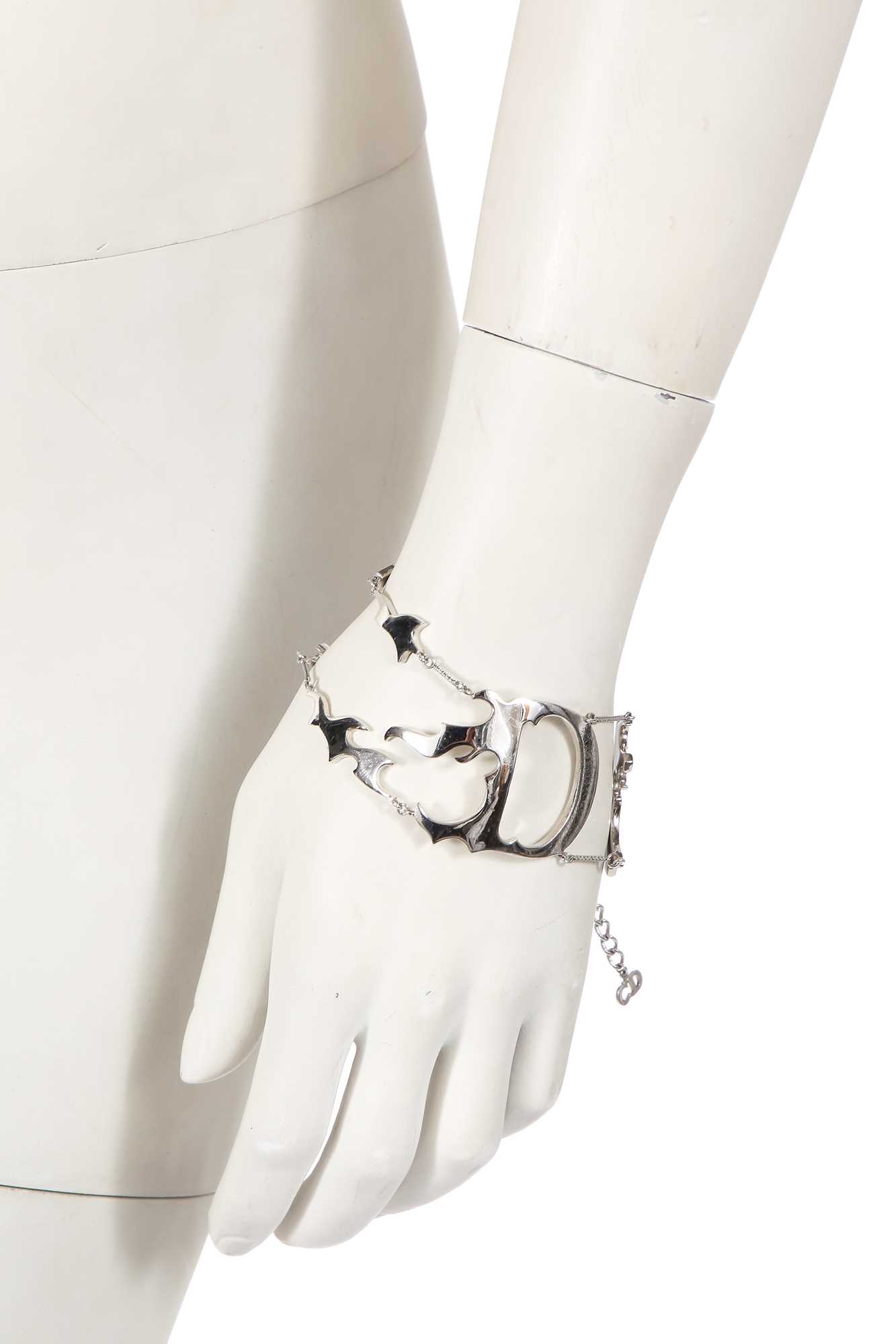 Lot 250 - A Christian Dior by John Galliano metal bracelet, 2000s