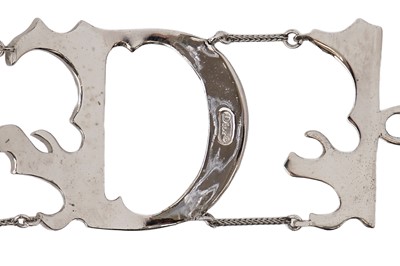 Lot 250 - A Christian Dior by John Galliano metal bracelet, 2000s