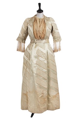 Lot 818 - A group of tea gowns and undress robes, 1860s-1910s