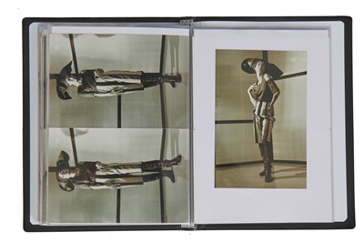 Lot 200 - A studio photo album of John Galliano's 'Greek Widows' collection, Spring-Summer 1990