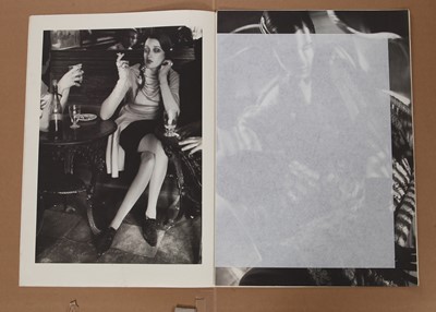 Lot 580 - A John Galliano signed campaign catalogue, 'Hairclips' collection, Autumn-Winter 1988-89