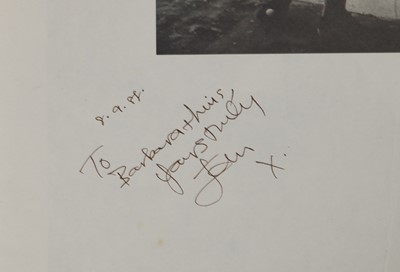 Lot 580 - A John Galliano signed campaign catalogue, 'Hairclips' collection, Autumn-Winter 1988-89