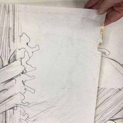 Lot 199 - Julie Verhoeven for John Galliano anatomical drawings and fashion illustrations for A/W 1990-91 and S/S 1991