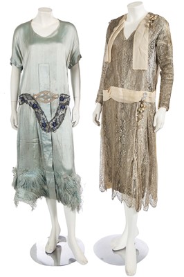 Lot 764 - An interesting group of mainly 1920s evening and outerwear