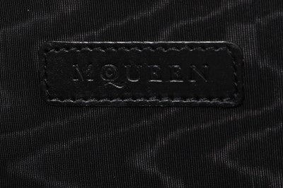 Lot 245 - An Alexander McQueen black leather shoulder bag, circa 2010
