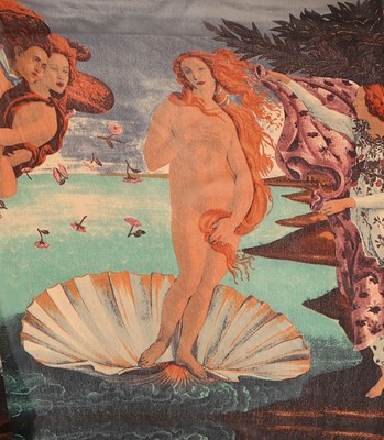 Lot 181 - A Jean Paul Gaultier Botticelli Venus' printed...