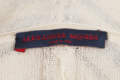 Lot 317 - An Alexander McQueen by Sarah Burton knitted 'Sailor' dress, identical to one worn by the Princess of Wales, 2011