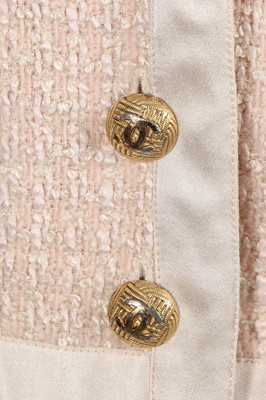 Lot 235 - A Chanel by Karl Lagerfeld cream bouclé jacket, Spring-Summer 1990