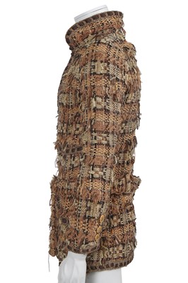 Lot 2 - A Chanel by Karl Lagerfeld distressed fantasy tweed jacket, 'Paris-Rome' collection, Metiers d'Art, Pre-Fall 2016