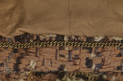 Lot 2 - A Chanel by Karl Lagerfeld distressed fantasy tweed jacket, 'Paris-Rome' collection, Metiers d'Art, Pre-Fall 2016