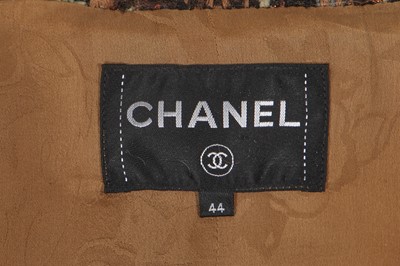 Lot 2 - A Chanel by Karl Lagerfeld distressed fantasy tweed jacket, 'Paris-Rome' collection, Metiers d'Art, Pre-Fall 2016