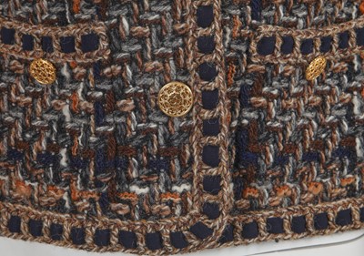 Lot 3 - A Chanel by Karl Lagerfeld tweed jacket in autumnal shades, 'Paris-Rome' collection, Métiers d'Art, Pre-Fall 2016