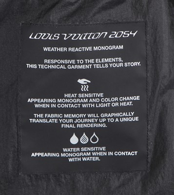 Lot 8 - A Louis Vuitton by Virgil Abloh weather-reactive puffer jacket '2054' capsule collection, circa 2020