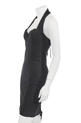 Lot 336 - A Jean Paul Gaultier black jersey dress, 2010s