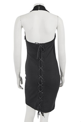 Lot 336 - A Jean Paul Gaultier black jersey dress, 2010s