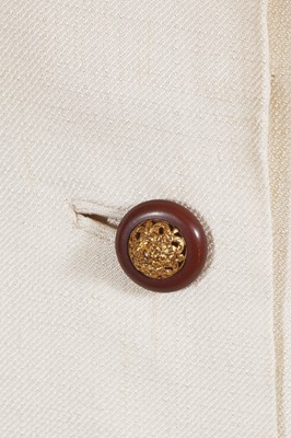 Lot 241 - A Chanel haute couture by Gaston Bertrelot silk dress, circa 1972