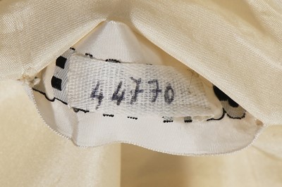 Lot 241 - A Chanel haute couture by Gaston Bertrelot silk dress, circa 1972