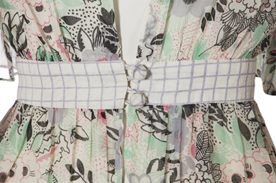 Lot 648 - An Ossie Clark/Celia Birtwell for Radley 'Pretty Woman' printed muslin blouse, 1970s