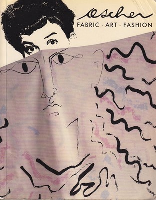 Lot 270 - An Ascher printed silk 'Visage' art square designed by Jean Cocteau, 1947