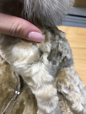 Lot 267 - An Hermès fur coat, Danish, 1970s