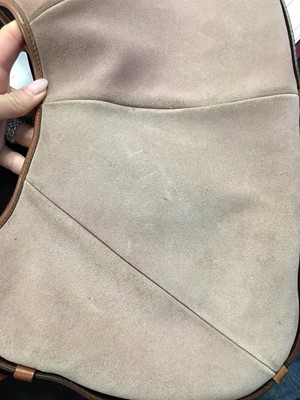 Lot 254 - An Yves Saint Laurent by Tom Ford suede Mombasa bag, circa 2002