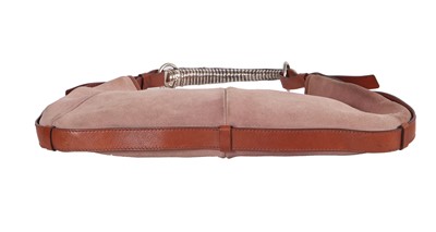 Lot 254 - An Yves Saint Laurent by Tom Ford suede Mombasa bag, circa 2002