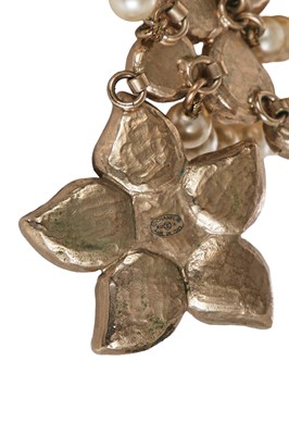 Lot 20 - A Chanel faux pearl and diamond Matha Patti headpiece, 'Paris-Bombay' collection, Métiers d'Art, Pre-Fall 2012