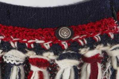 Lot 18 - A Chanel by Karl Lagerfeld knitted alpaca-blend ensemble, 'Paris-Dallas' collection, Métiers d'Art, Pre-Fall 2014