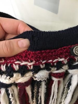 Lot 18 - A Chanel by Karl Lagerfeld knitted alpaca-blend ensemble, 'Paris-Dallas' collection, Métiers d'Art, Pre-Fall 2014