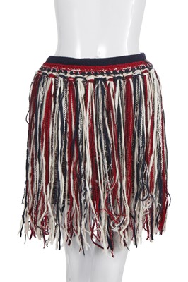 Lot 18 - A Chanel by Karl Lagerfeld knitted alpaca-blend ensemble, 'Paris-Dallas' collection, Métiers d'Art, Pre-Fall 2014