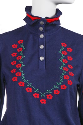 Lot 14 - A Chanel by Karl Lagerfeld lederhosen-inspired ensemble, 'Paris-Salzburg' collection, Métiers d'Art, Pre-Fall 2015