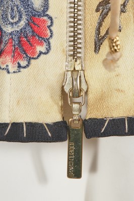 Lot 370 - A Roberto Cavalli printed 'tattoo' corset top, Spring-Summer 2003