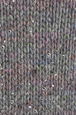 Lot 192 - A Chanel by Karl Lagerfeld sequined rainbow-grey sweater, 'Space' collection, Autumn-Winter 2017-18