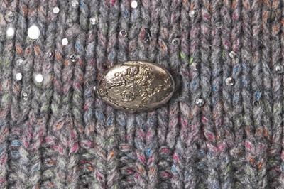 Lot 192 - A Chanel by Karl Lagerfeld sequined rainbow-grey sweater, 'Space' collection, Autumn-Winter 2017-18