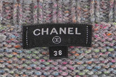 Lot 192 - A Chanel by Karl Lagerfeld sequined rainbow-grey sweater, 'Space' collection, Autumn-Winter 2017-18