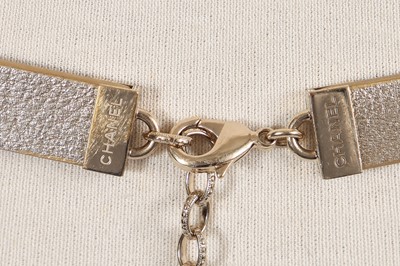 Lot 191 - A group of Chanel by Karl Lagerfeld gold leather accessories, ‘La Modernité de l’Antiquité’ collection, Cruise 2018