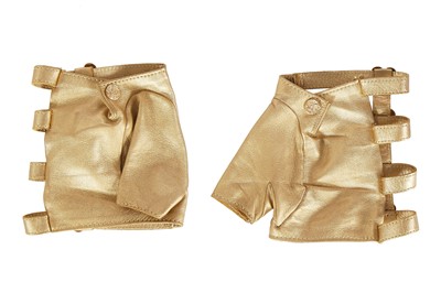 Lot 191 - A group of Chanel by Karl Lagerfeld gold leather accessories, ‘La Modernité de l’Antiquité’ collection, Cruise 2018
