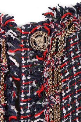 Lot 257 - A Chanel tweed jacket, 1998, labelled and size...
