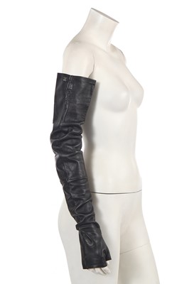 Lot 197 - Three pairs of Chanel by Karl Lagerfeld lambskin armwarmer-mitts, 2000s-2010s