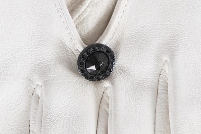 Lot 205 - Two pairs of Chanel by Karl Lagerfeld lambskin glovelettes, 2000s-2010s