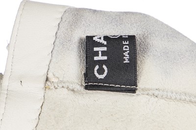 Lot 205 - Two pairs of Chanel by Karl Lagerfeld lambskin glovelettes, 2000s-2010s