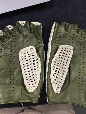 Lot 206 - Two pairs of Chanel by Karl Lagerfeld lambskin glovelettes, 2000s-2010s