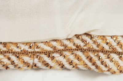 Lot 214 - A Chanel by Karl Lagerfeld gold fantasy tweed jacket, Autumn-Winter 2000-01